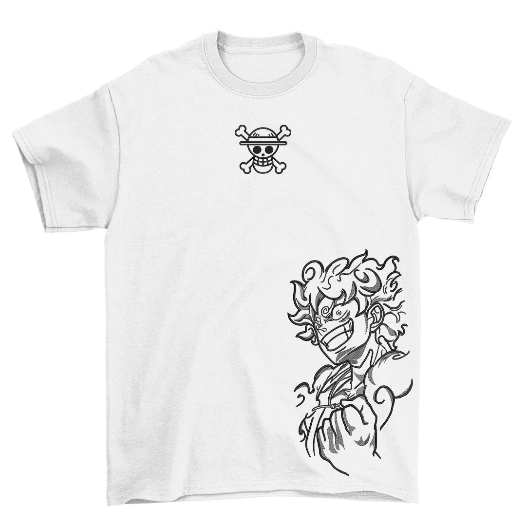 L.F. Gear 5 Embroidery Print T-shirt - O.P.