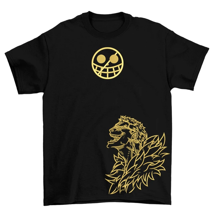 Donquixote Doflomingo Embroidery Print T-shirt - O.P.
