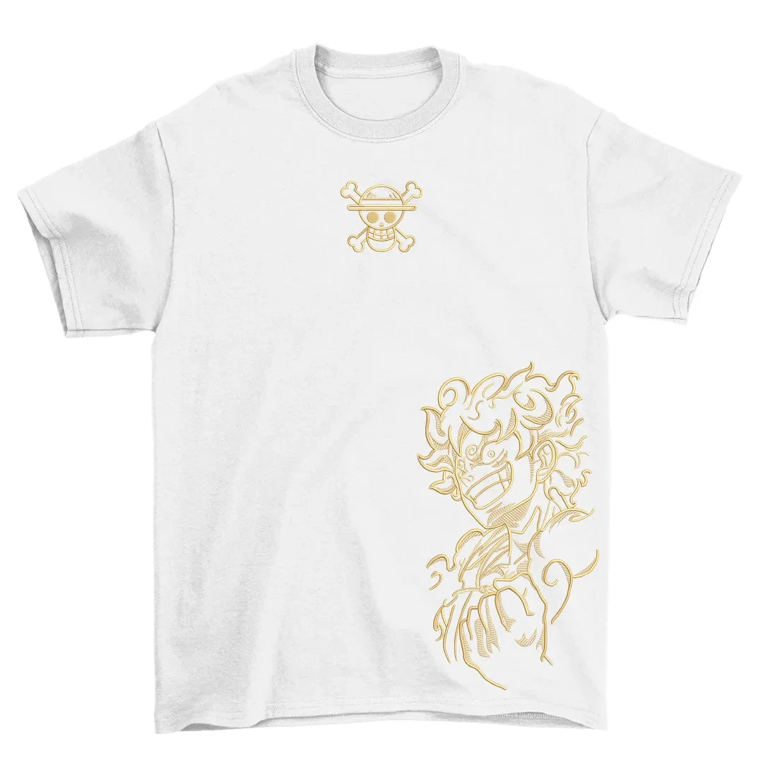 L.F. Gear 5 Embroidery Print T-shirt - O.P.