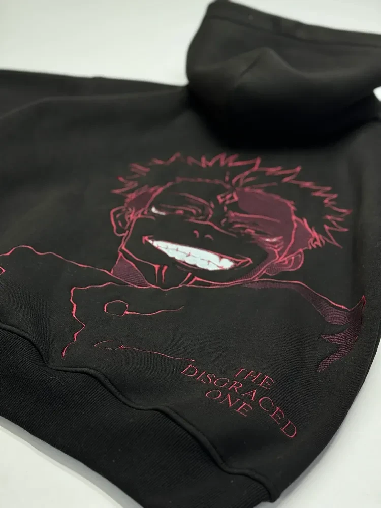 JJK Embroidered Hoodie