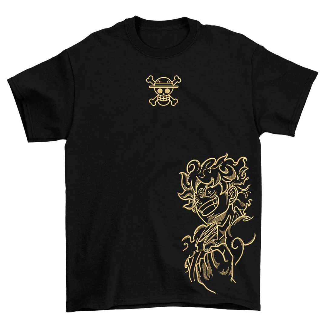 L.F. Gear 5 Embroidery Print T-shirt - O.P.