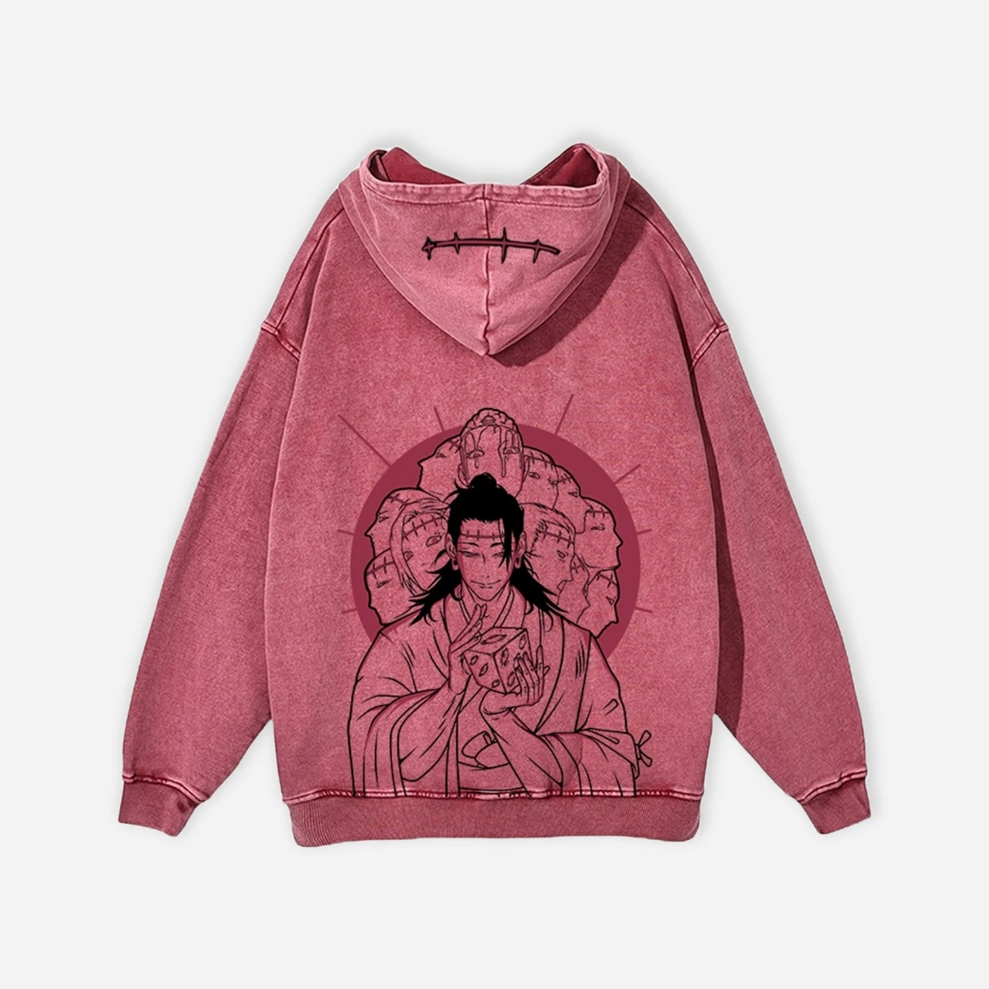 Kenjaku's Curse Vintage Hoodie