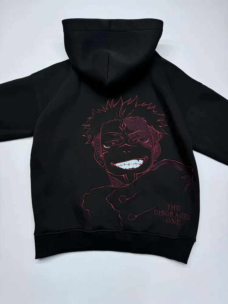 JJK Embroidered Hoodie